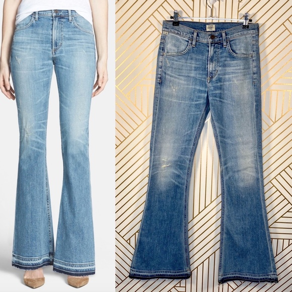 Citizens Of Humanity Denim - Citizens Of Humanity Drew Flip Flop Flare Jeans